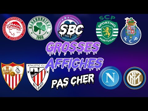 SOLUTION DCE GROSSES AFFICHES 2 JANVIER - SOLUTION SBC PAS CHERE - FIFA 20