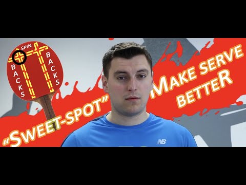 Train & Learn "Sweet-Spot" to IMPROVE Any Serve |  KILLER SPIN & QUALITY | TABLE TENNIS / PING PONG thumbnail