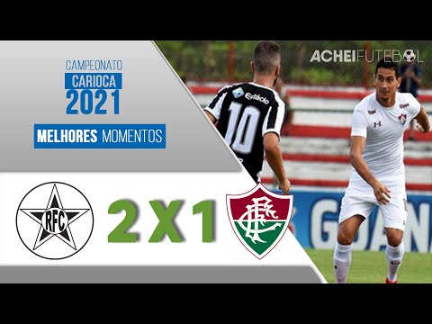 RESENDE-RJ 2 X 1 FLUMINENSE RJ | MELHORES MOMENTOS | CAMPEONATO CARIOCA | RODADA 11
