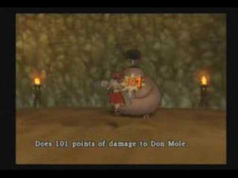 DQ8 - Boss Fight - Don Mole