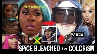 Spice Explains She BLEACHED Her Skin to Expose Black Hypocrisy! #Colorism ☕😲 (Video)