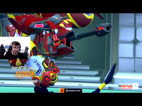 HYDRON is SHOWING HIS WIDOW SKILL ON DORADO MAP - POTG! OVERWATCH 2 TOP 500 SEASON 7