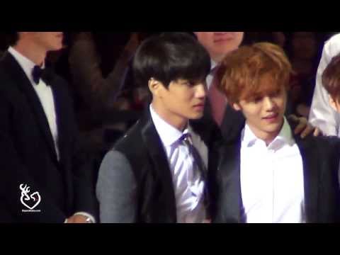 [Fancam] 131122 KaiHan / KaiLu focus - Time Control + EXO won 'Album of the Year' @ MAMA in Hongkong