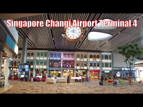 Terminal 4 do Aeroporto Changi de Singapura