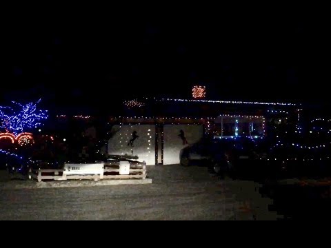 Hylses Blekingeturne - Christmas Lights @ LOVÄGEN Kallinge - Trettondagen - 190106 (iPhone 6s+)