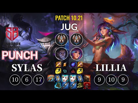 SB Punch Sylas vs Lillia Jungle - KR Patch 10.21