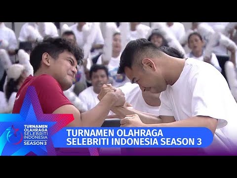 Adu Kekuatan!! Adu Panco Raffi Ahmad vs Ridwan Ghany Penuh dengan Sorakan Penonton | TOSI Season 3