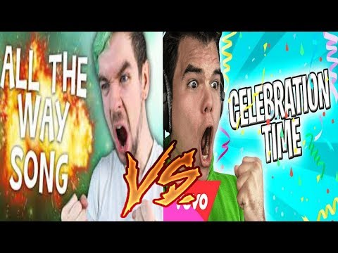 Which is better Jelly Celebration Time or Jacksepticeye All The Way