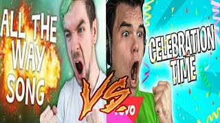 Which is better Jelly Celebration Time or Jacksepticeye All The Way
