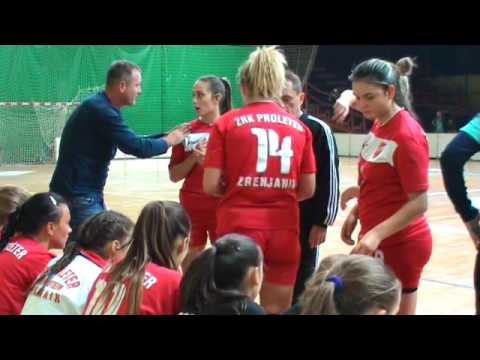 Rukomet dame SBL 3 kolo ZRK Proleter Superprotein   Mladi Radnik