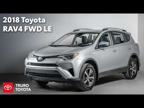 2018 Toyota RAV4 FWD LE in Silver for sale at Truro Toyota in Truro, NS