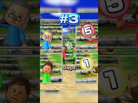 The WORST Wii Party Minigames #wiiparty #minigame #shorts