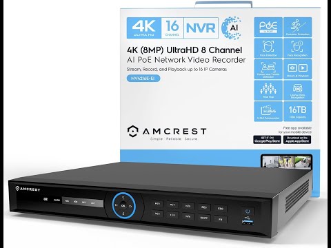 Amcrest 4K NV4216E-EI NVR Review: Smart Security Upgrade