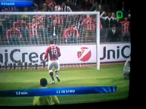 Résumé Milan AC - AS St Etienne. "Superpippo03"