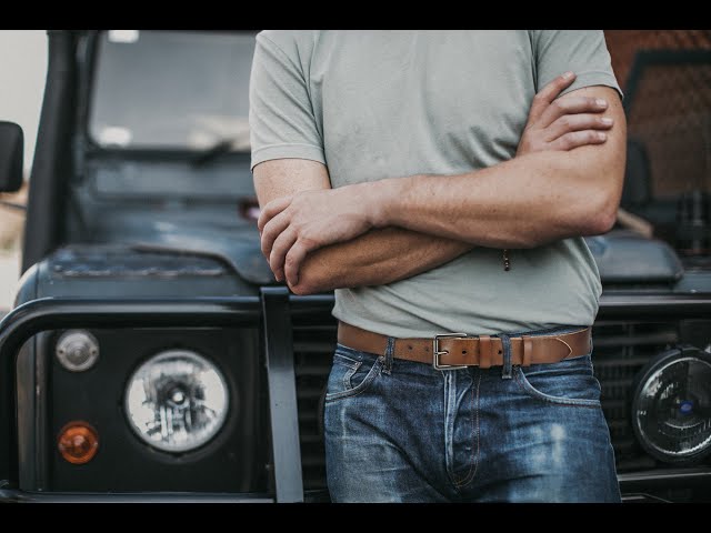 Vídeo relacionado con CHAOREN Cinturones Hombre - Cinturón Hombre Cuero sin Agujeros Ancho 35mm - Encaja en Cualquier Lugar