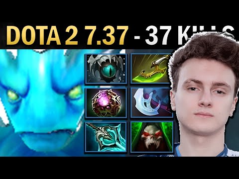 Morphling Gameplay Miracle with 37 Kills and Vladmirs - TI14