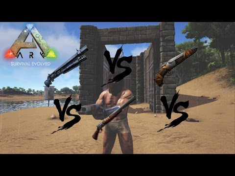 Ark Insight! — Longneck Rifle V.S Shotgun V.S Pump Shotgun!!!