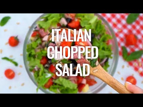 Italian Chopped Salad Recipe Video