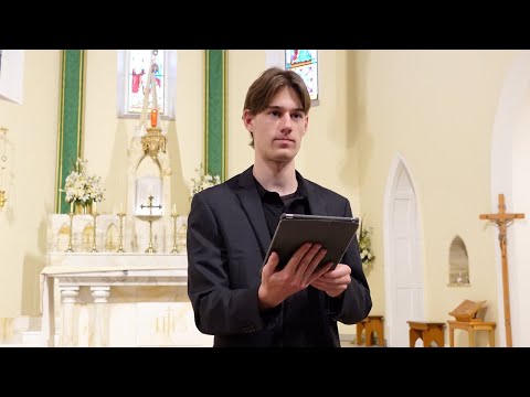 AVE MARIA - Camille Saint-Saëns | Tony Lee (tenor), James Flores (organ)