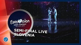 Slovenia - LIVE - Zala Kralj &amp; Gašper Šantl - Sebi - First Semi-Final - Eurovision 2019