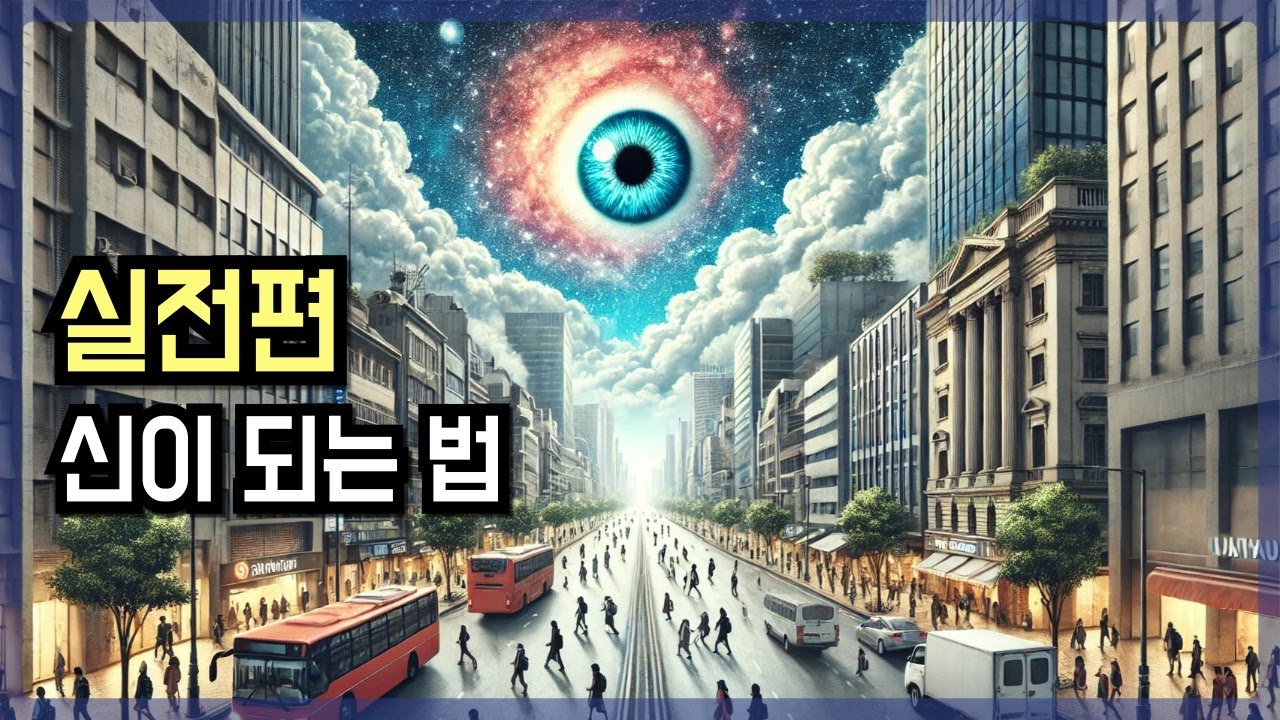 [실전] 깨닫는 법, 신이 되는 법 | 이 세상이 시뮬레이션(가상현실)임을 아는 방법 | 내 경험담 공유