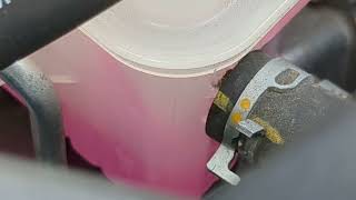 How to check  inverter coolant pump performance for a Toyota hybrid A25A-FXS