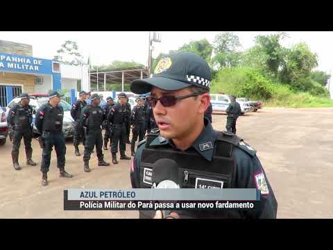 POLÍCIA MILITAR DO PARÁ PASSA A USAR NOVO FARDAMENTO (SBT TOMÉ-AÇU - 20/09/2019)