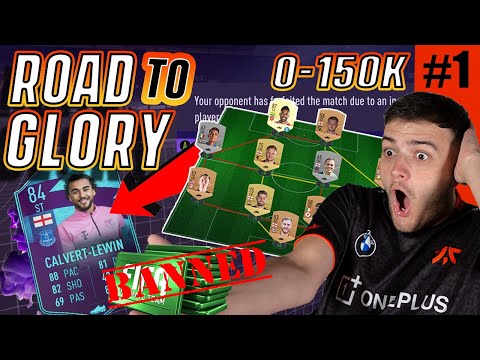 MY 1ST EVER ROAD TO GLORY!! ZERO TO 150K COINS!! FIFA 21 Ultimate Team!! Ep 1