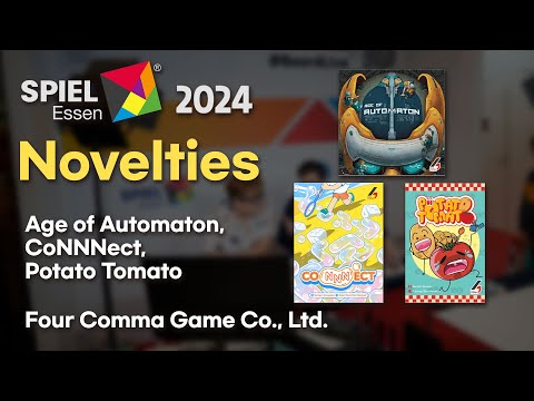 Essen Spiel 2024 Novelties - Four Comma Game Co , Ltd