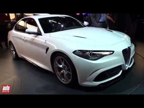 FRANCFORT 2015 ALFA ROMEO GIULIA Quadrifoglio AutoMoto