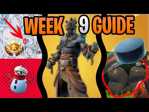 Fortnite Season 7 Week 9 Challenges Guide | X-4 Plane Time Trial Locations | Pop 10 Golden Balloons