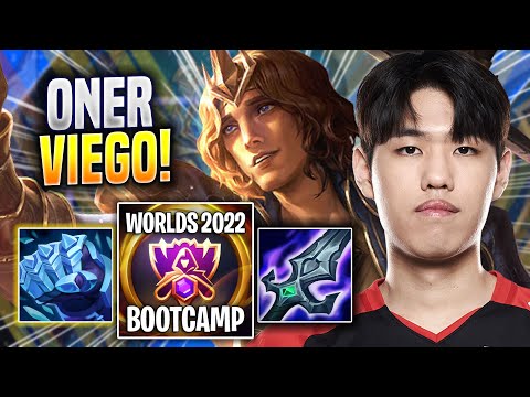 ONER IS INSANE WITH VIEGO! - T1 Oner Plays Viego JUNGLE vs Kindred! | Bootcamp 2022