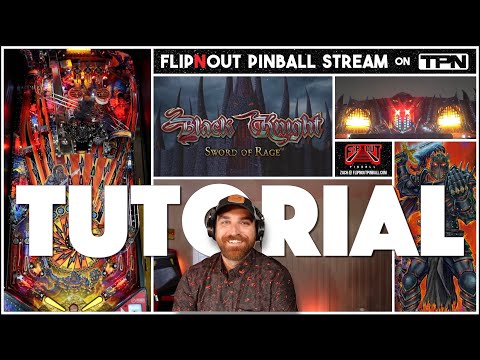 Black Knight: Sword Of Rage Pinball Tutorial - Pro Model (Flip N Out Pinball, 2024)