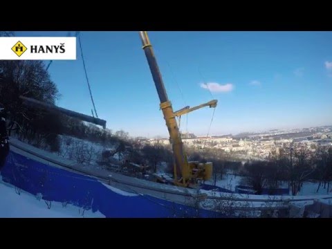 Hanyš - Rekonstrukce lanové dráhy na Petřín