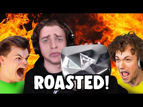 I GOT ROASTED By My FRIENDS For HITTING 10 MILLION SUBSCRIBERS!