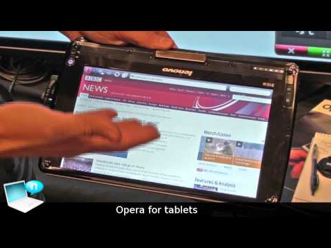 Opera for tablets browser preview