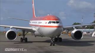 Pilotseye.tv - LTU Airbus A330 Malediven Descent & Arrival [English Subtitles]