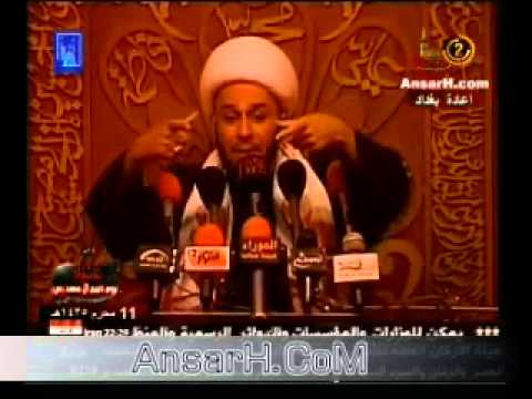 ⁣الشيخ زمان الحسناوي ليلة الحادي عشر من محرم 1435 هـ موكب الحوراء زينب ع بغداد