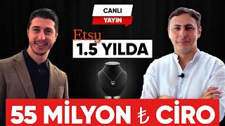 ETSY'de 1,5 yılda $1.245.187 (55.622.503₺) TAKI satan Hakan bey tecrüb