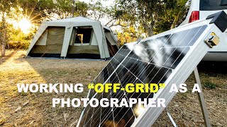 CHARGING CAMERAS OFF GRID