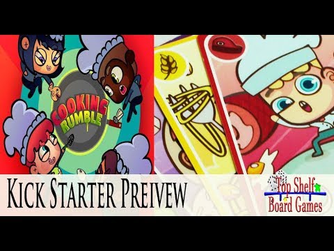 Top Shelf Board Games Review Cooking Rumble
