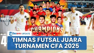 Libas Denmark, Timnas Futsal Indonesia Juara Turnamen CFA International 2025 dengan Skor Akhir 4-2