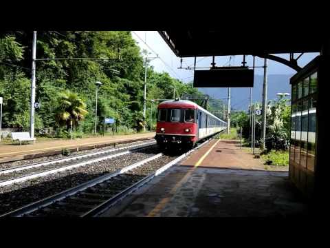 REGIONALE DELLA SBB (CH) IN TRANSITO A PREGLIA. (VB) 25 - 6 - 2016