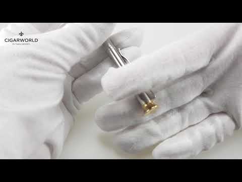 Dunhill - The White Spot Pfeifenstopfer Senior Stainless Steel (PA4114) 1 Stück / einzeln