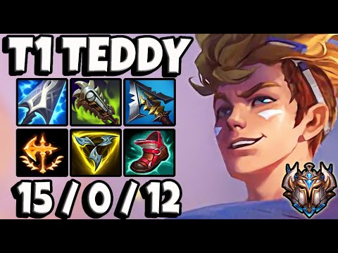 T1 Teddy Ezreal ADC vs Draven - Lol Korea Challenger Patch 11.18 ✅