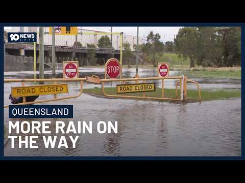 Warnings More Rain On The Way After Flash Flooding Hits Queensland | 10’s Late News