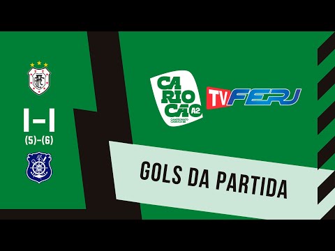 AMERICANO 1 x 1 (5x6) OLARIA - GOLS DA PARTIDA | CARIOCÃO A2 - FINAL TAÇA CORCOVADO