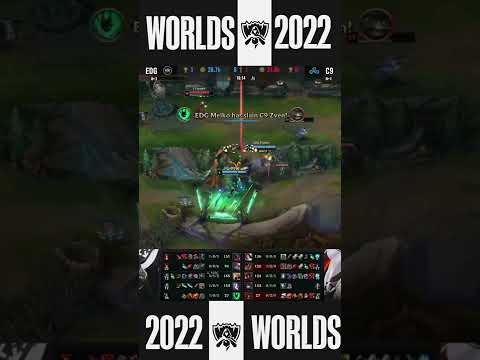 TCD EDG Meiko actually insane flash hook prediction on Thresh at Worlds 2022 @Riot Games #shorts