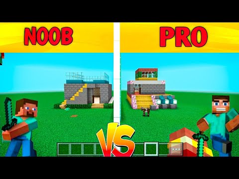 EPIC Minecraft 1.20 Build Battle: Noob vs Pro House Challenge