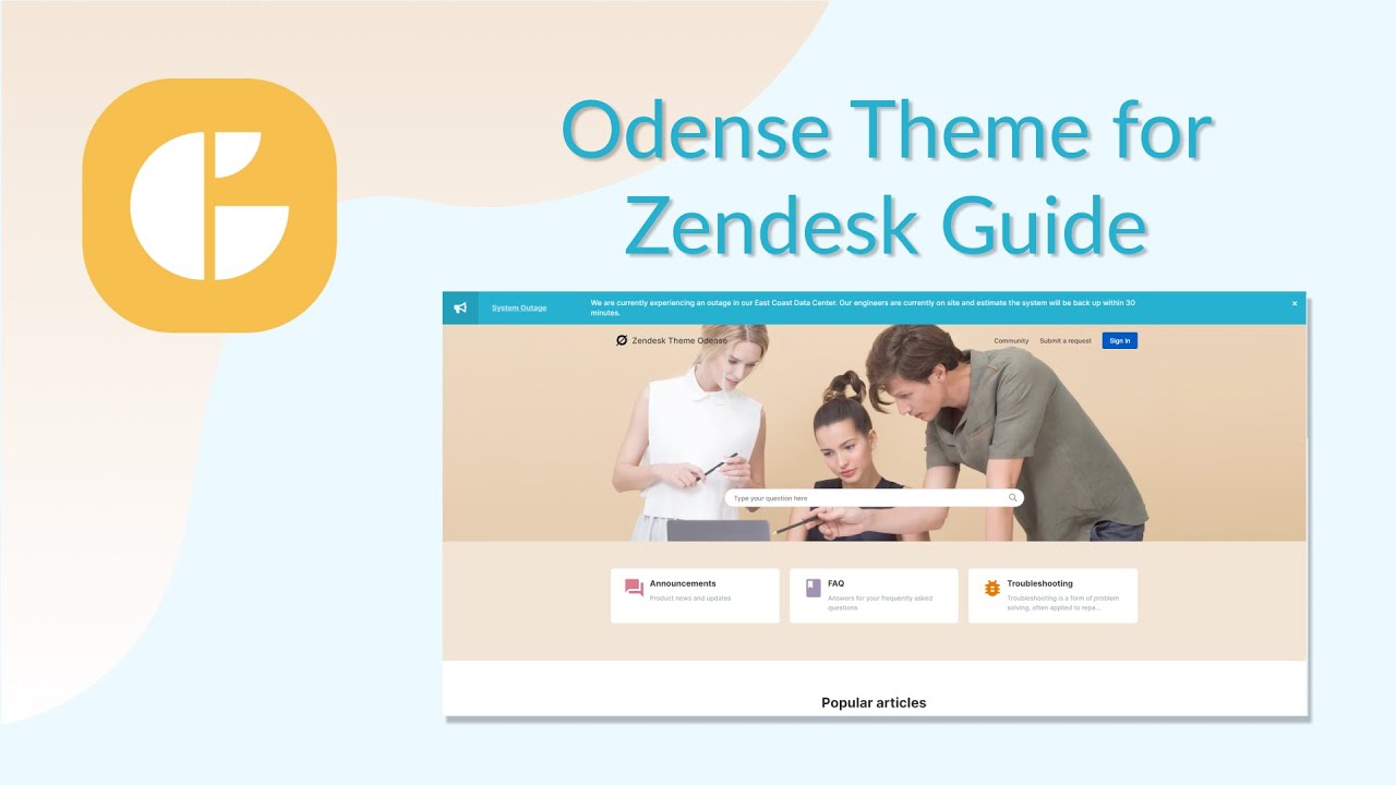 Odense Theme for Zendesk Guide